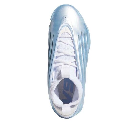 Adidas Harden Vol. 9 Glow Blue Cloud White Mens Size 6/Womens 7 JH6482 main image 4